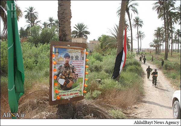 خادمان حسینی در میدان نبرد با داعش/ گالری تصاویر