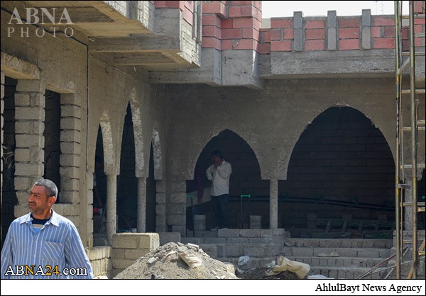 ساخت مسجدی به نام رهبر داعش + تصاویر