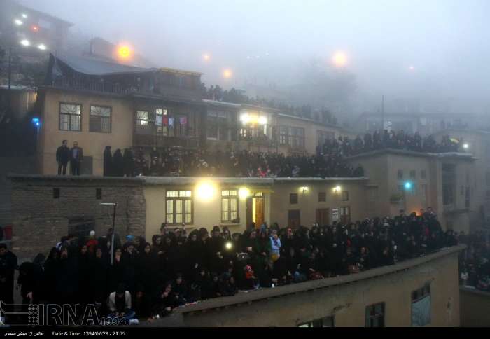 مراسم علم بندی در ماسوله / گزارش تصویری