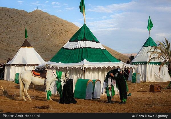 بازسازی واقعه عاشورا در اصفهان/ گزارش تصویری