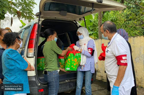 کمک‌رسانی سازمان «حسین کیست؟» به نیازمندان جزیره موریس / گزارش تصویری