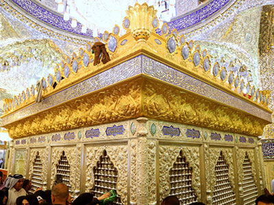 افتتاح ضریح هانی‌بن‌عروه در مسجد کوفه