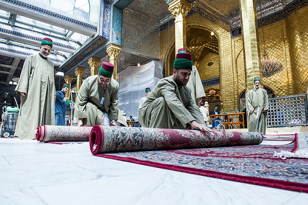 1000 فرش ایرانی در حرم حضرت عباس (ع) /گالری تصاویر