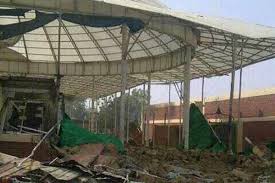 تخریب کامل حسینیه شیعیان نیجریه + تصاویر