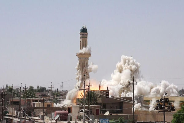 تاکید بر ساخت دوباره اماکن مقدسه تخریب شده توسط داعش