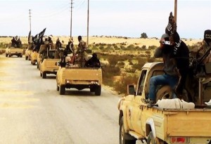 رژه نظامی «داعش» در شمال مصر