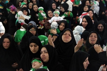 دوخت 15 هزار لباس متحد الشکل همایش شیرخوارگان حسینی در زنجان