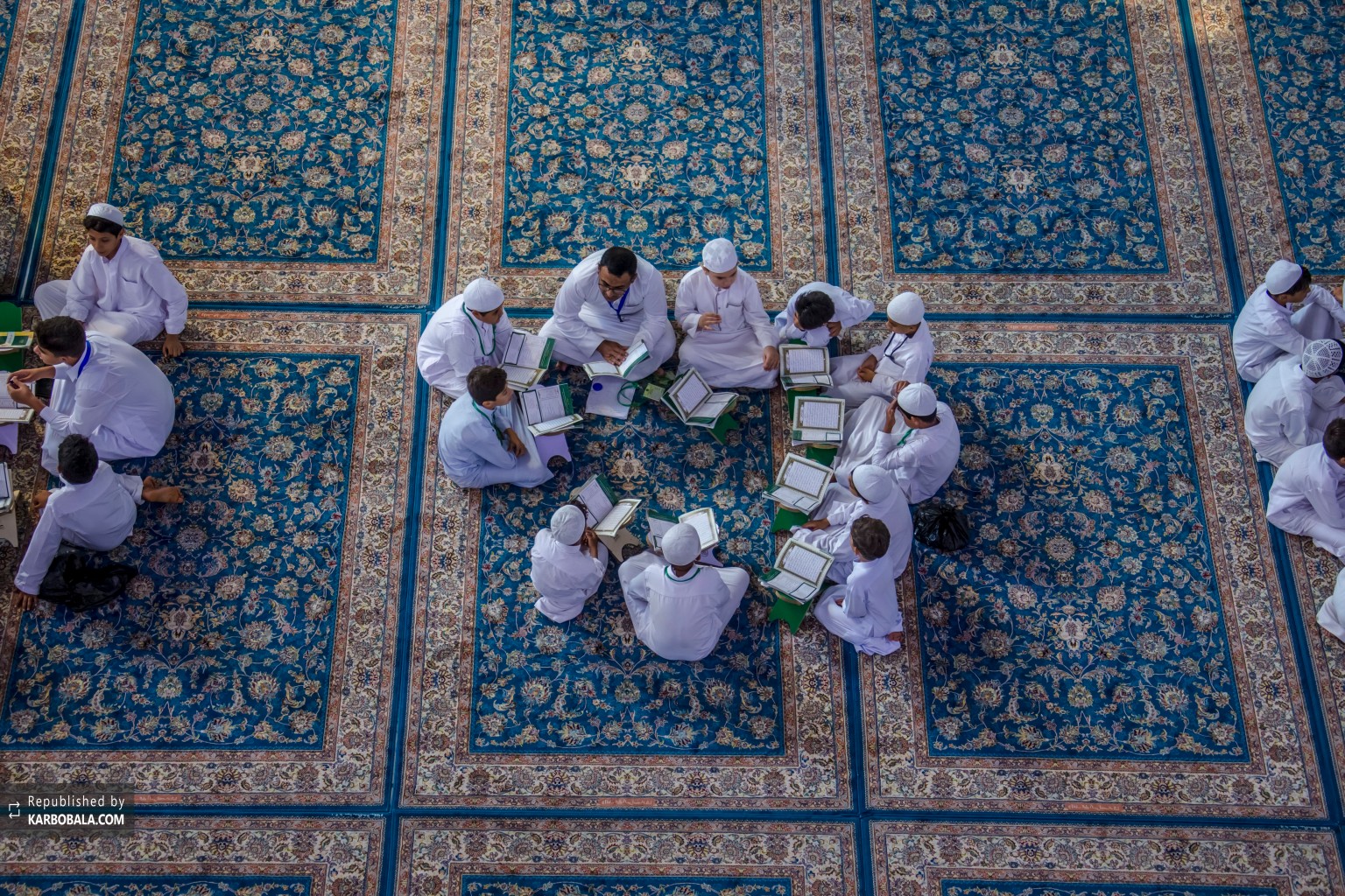 نوجوانان حسینی و آموزش تجوید و تلاوت قرآن